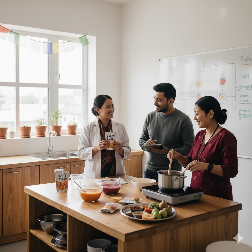 Hands working in a kitchen, collaborative team working together